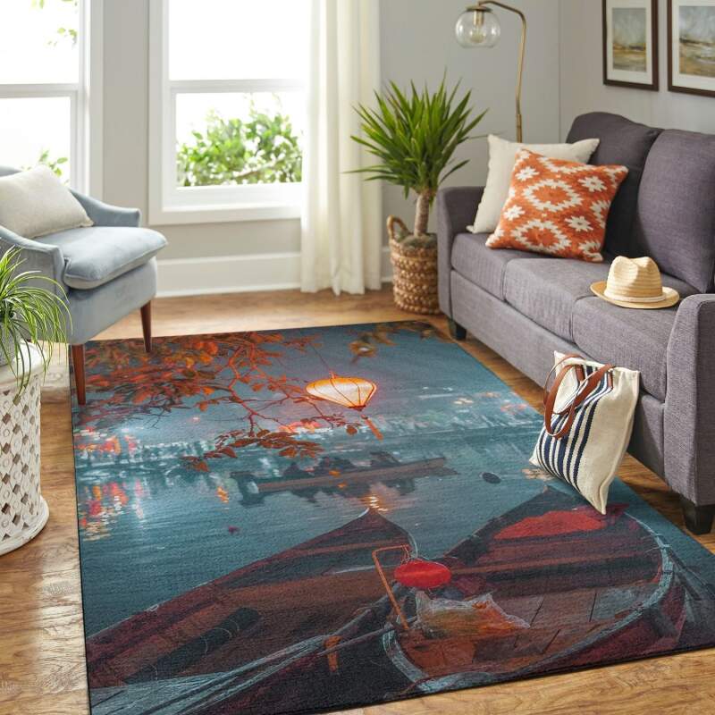 Amazon Amazing Landscape In Vietnam Living Room Area Rug