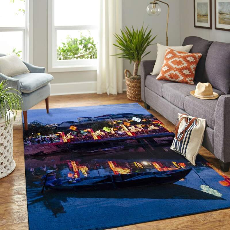 Amazon Amazing Landscape In Vietnam Living Room Area Rug