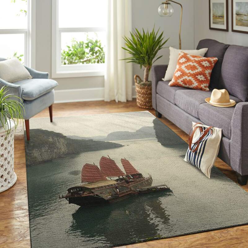 Amazon Amazing Landscape In Vietnam Living Room Area Rug