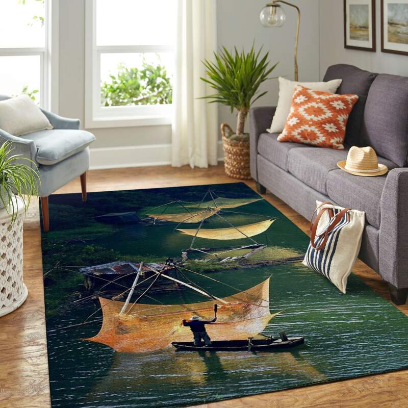 Amazon Amazing Landscape In Vietnam Living Room Area Rug