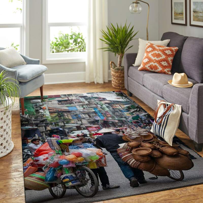 Amazon Amazing Landscape In Vietnam Living Room Area Rug