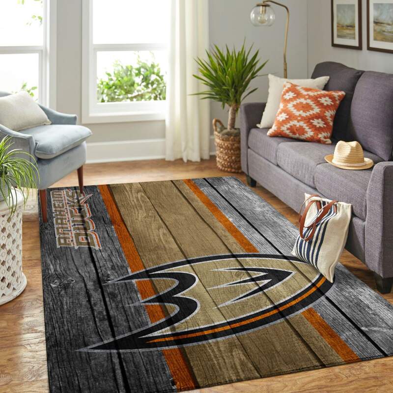 Amazon Anaheim Ducks Living Room Area Rug