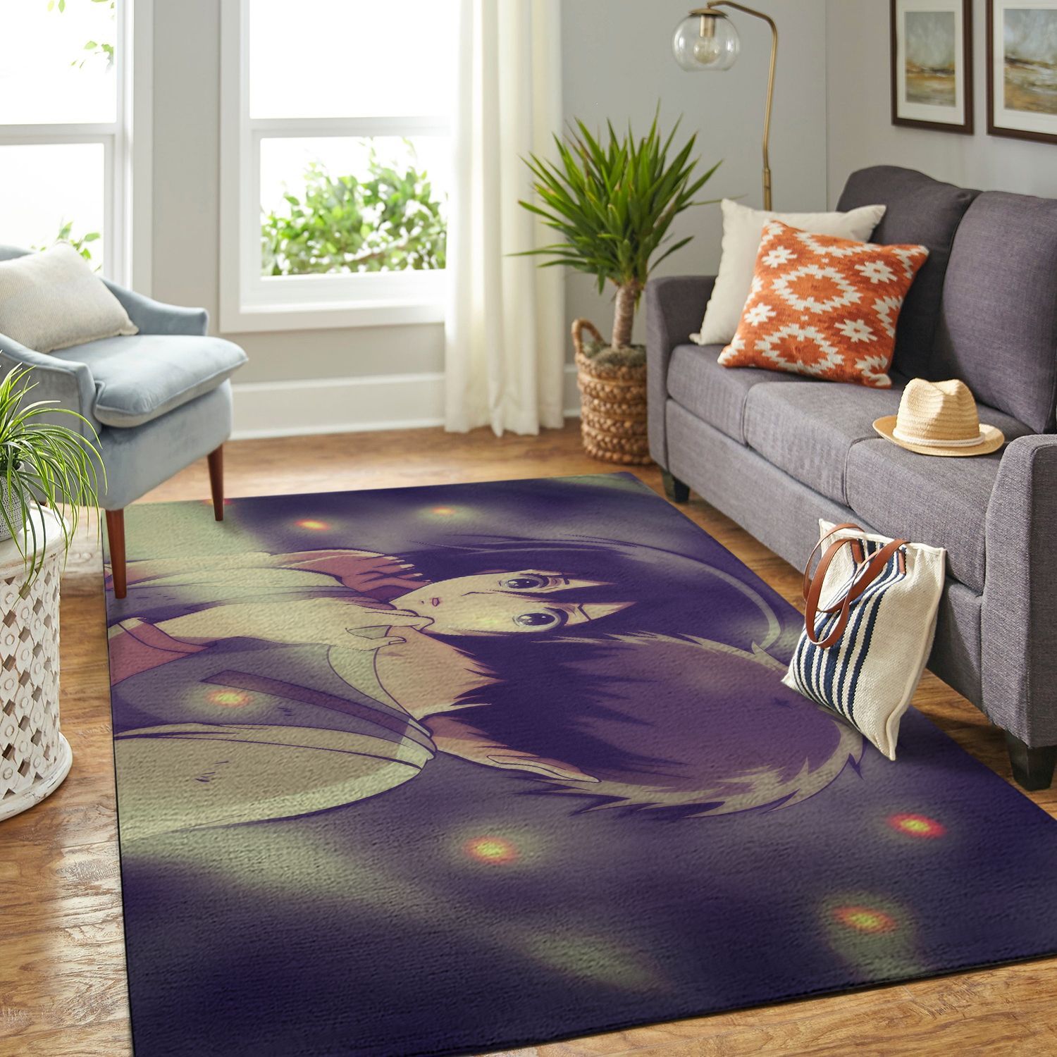 Amazon Aot-attack On Titan Living Room Area Rug