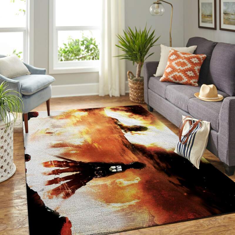 Amazon Aot-attack On Titan Living Room Area Rug