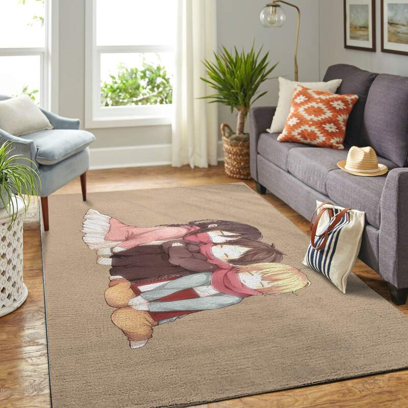 Amazon Aot-attack On Titan Living Room Area Rug