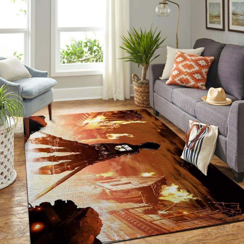 Amazon Aot-attack On Titan Living Room Area Rug