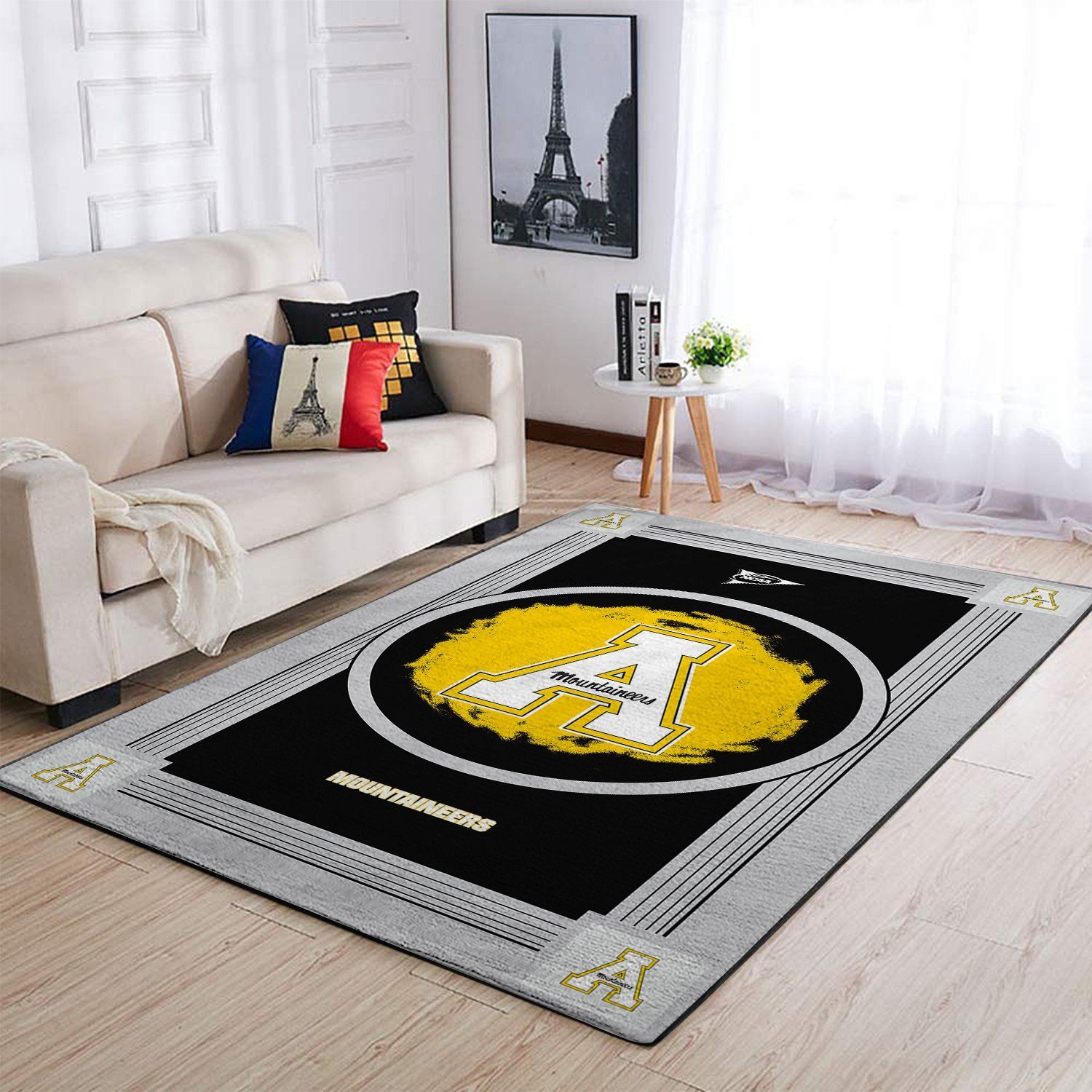 Amazon Appalachian State Mountaineers Living Room Area Rug