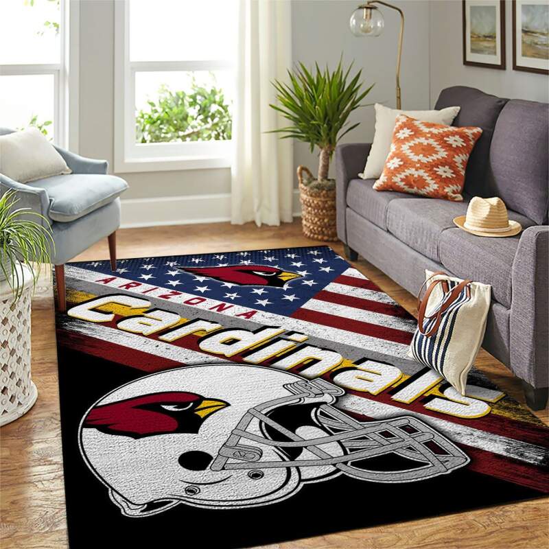 Amazon Arizona Cardinals Living Room Area Rug