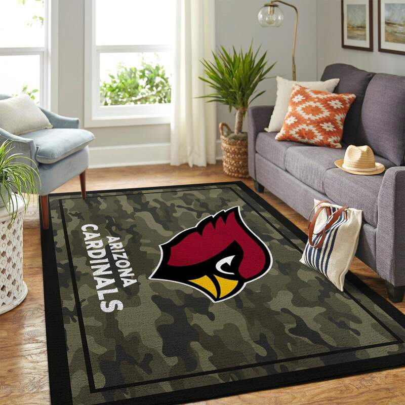 Amazon Arizona Cardinals Living Room Area Rug