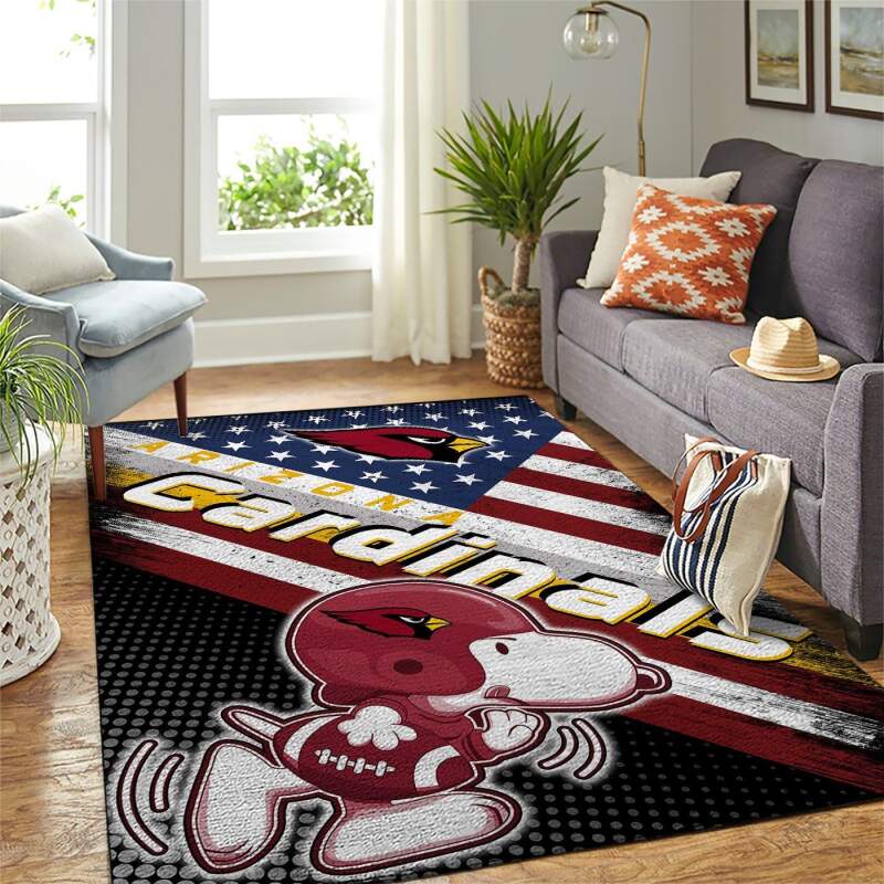 Amazon Arizona Cardinals Living Room Area Rug
