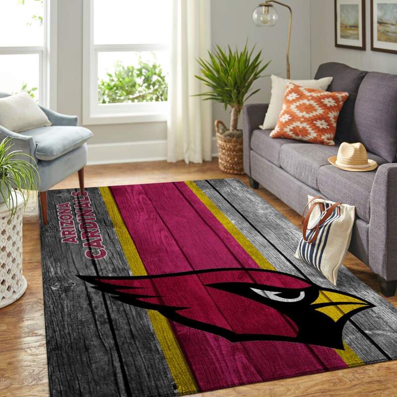 Amazon Arizona Cardinals Living Room Area Rug