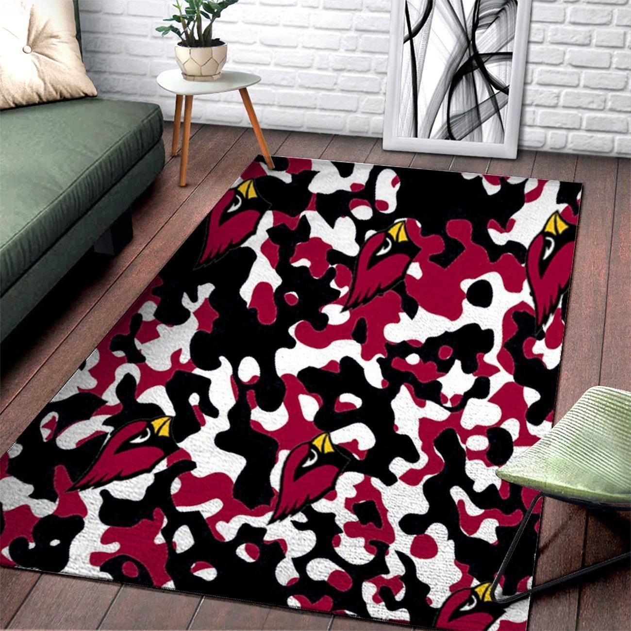 Amazon Arizona Cardinals Living Room Area Rug