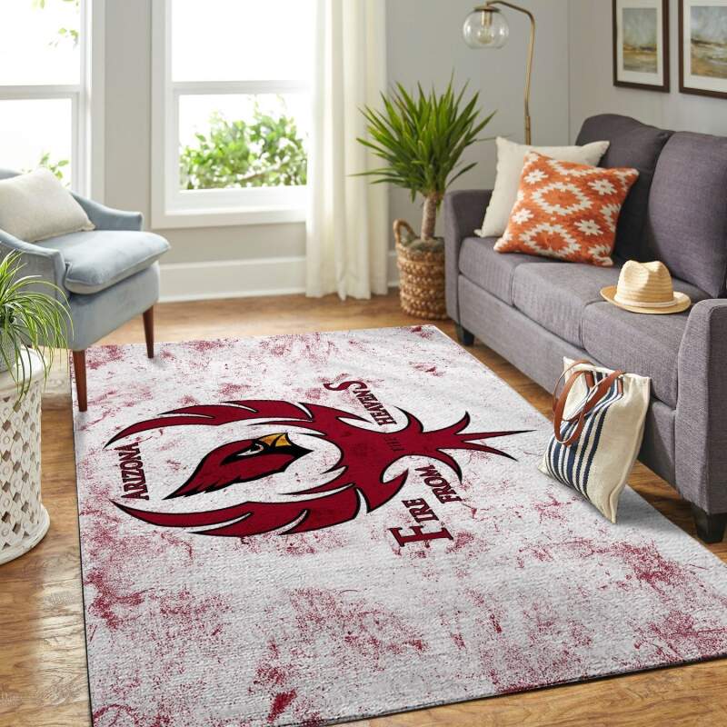 Amazon Arizona Cardinals Living Room Area Rug
