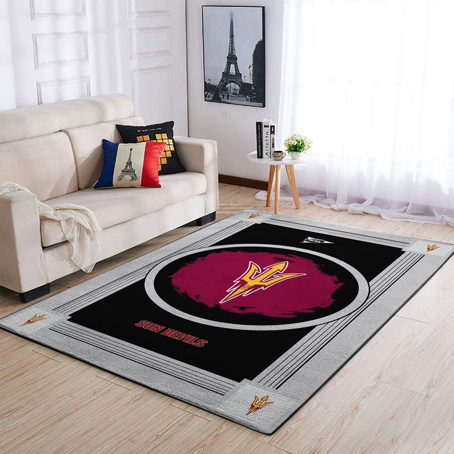 Amazon Arizona State Sun Devils Living Room Area Rug