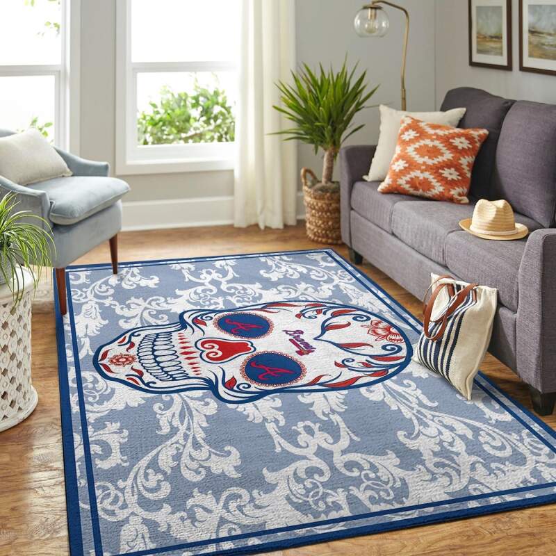Amazon Atlanta Braves Living Room Area Rug