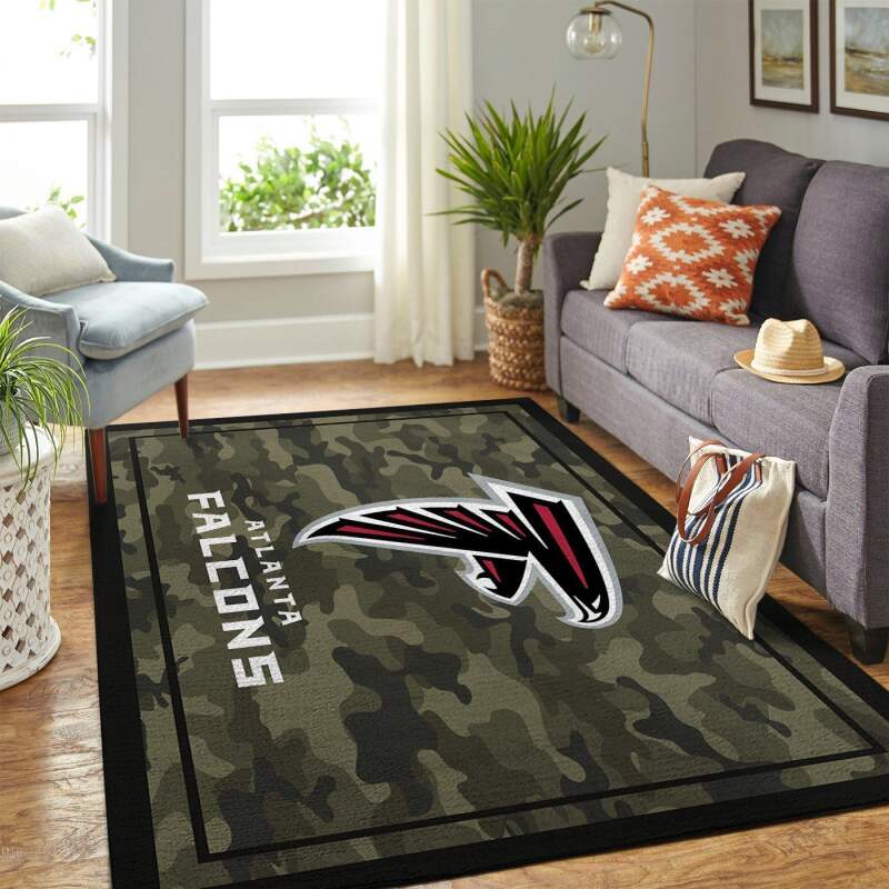 Amazon Atlanta Falcons Living Room Area Rug
