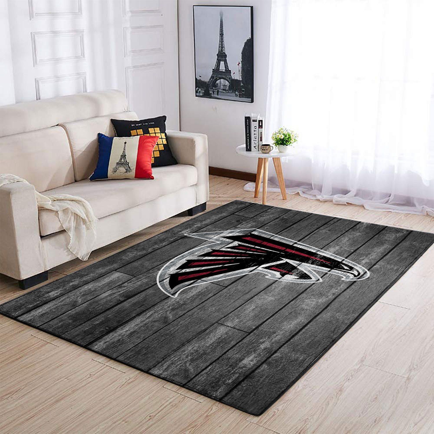 Amazon Atlanta Falcons Living Room Area Rug