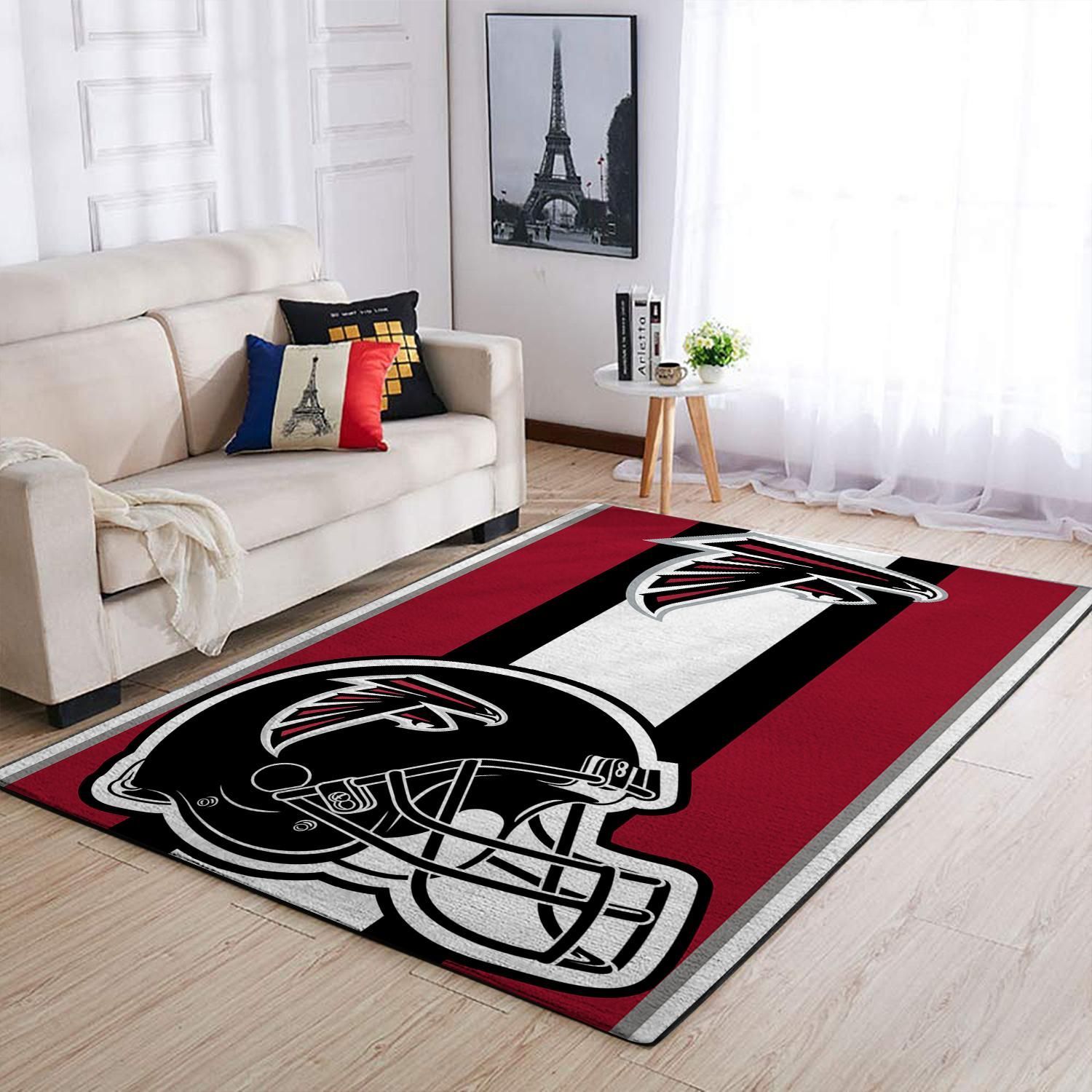 Amazon Atlanta Falcons Living Room Area Rug