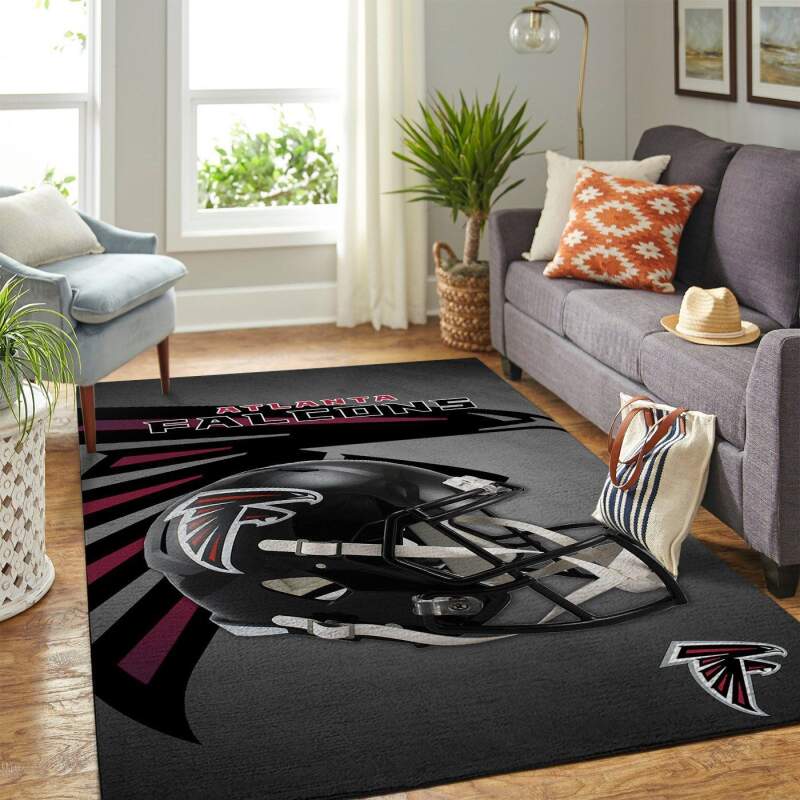 Amazon Atlanta Falcons Living Room Area Rug