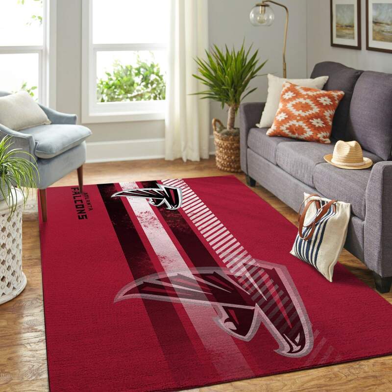 Amazon Atlanta Falcons Living Room Area Rug