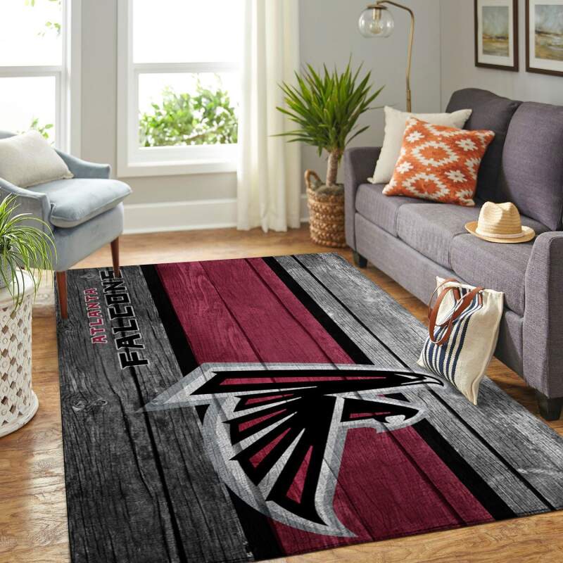 Amazon Atlanta Falcons Living Room Area Rug