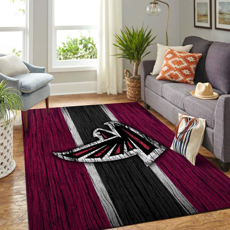 Amazon Atlanta Falcons Living Room Area Rug