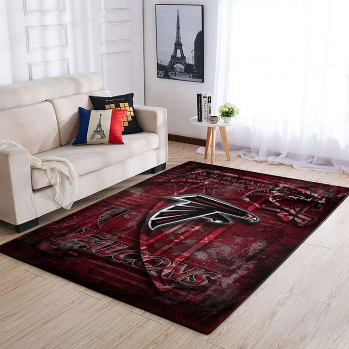 Amazon Atlanta Falcons Living Room Area Rug