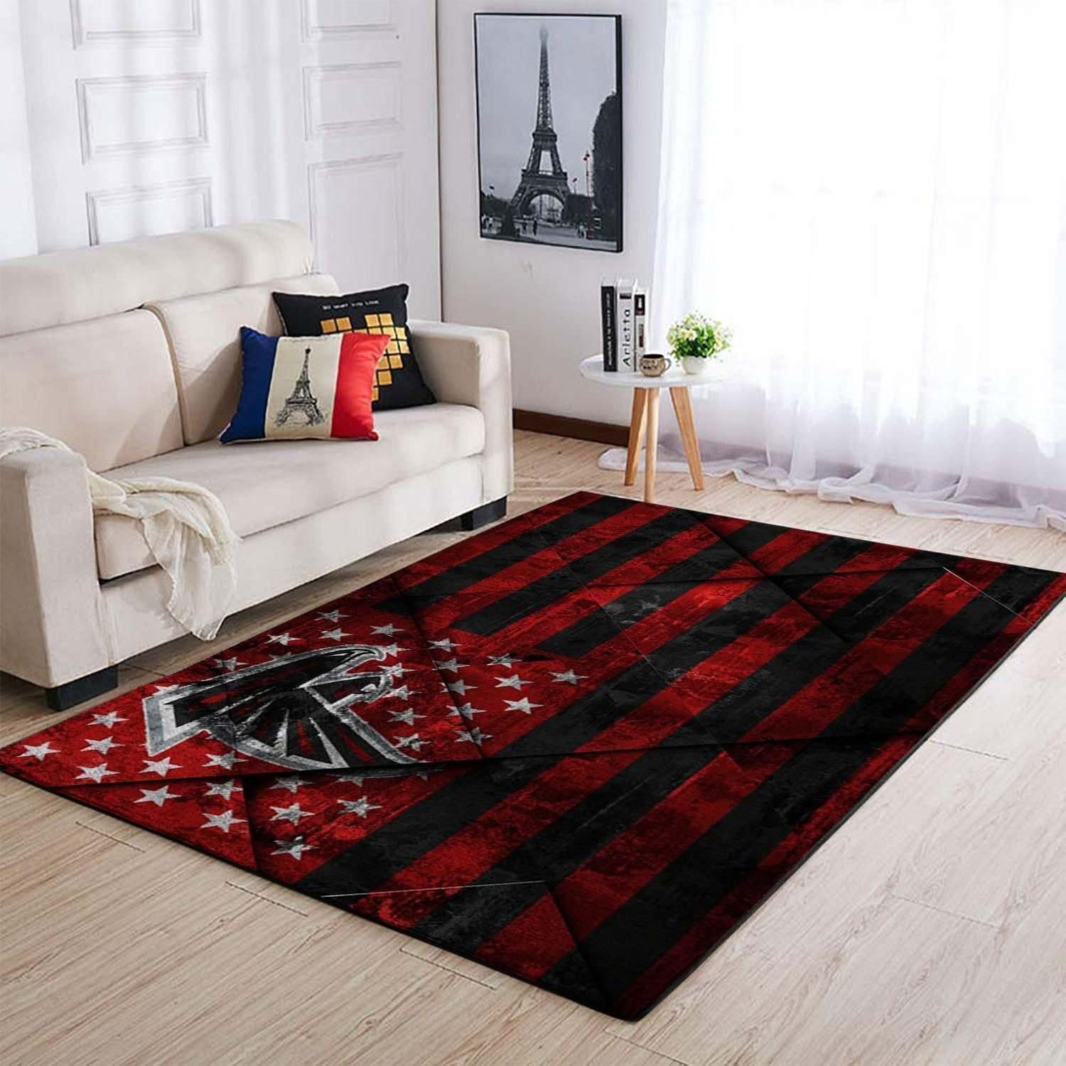 Amazon Atlanta Falcons Living Room Area Rug