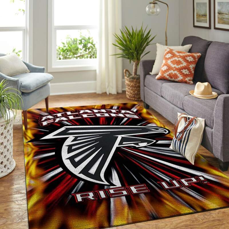Amazon Atlanta Falcons Living Room Area Rug