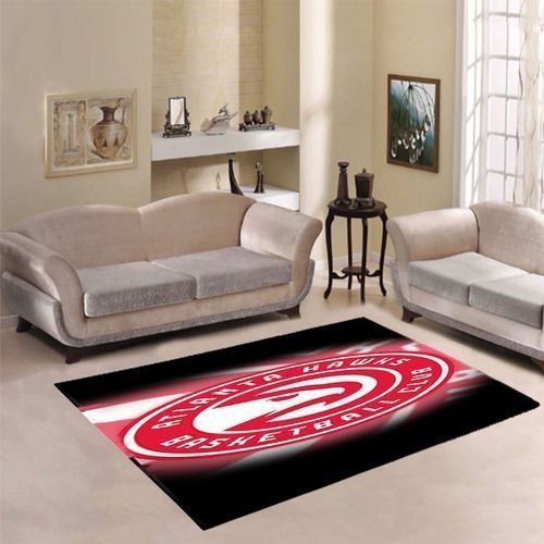 Amazon Atlanta Hawks Living Room Area Rug