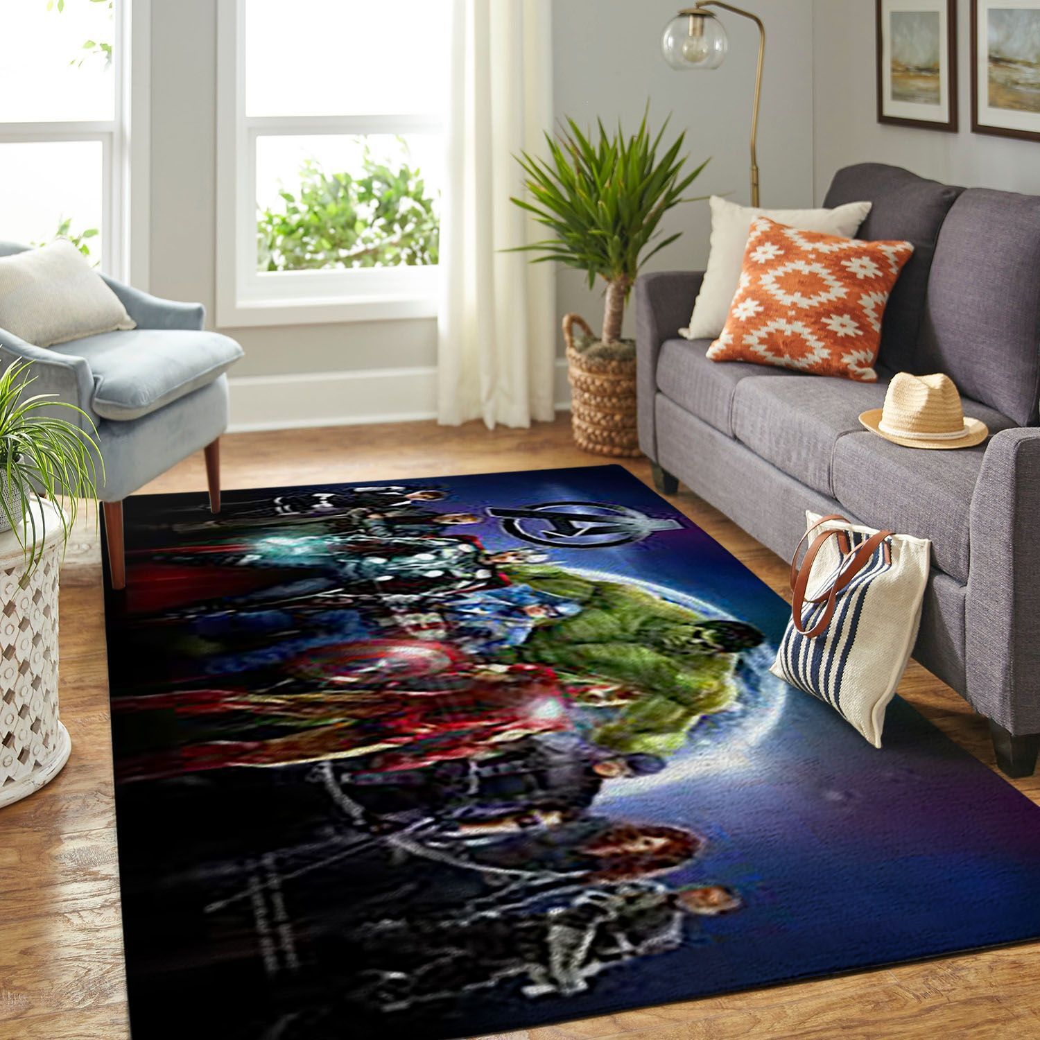 Amazon Avenger Living Room Area Rug