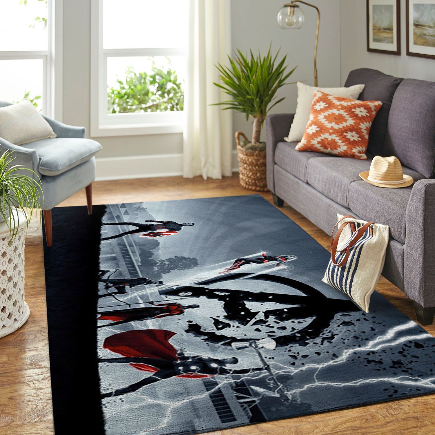 Amazon Avenger Living Room Area Rug