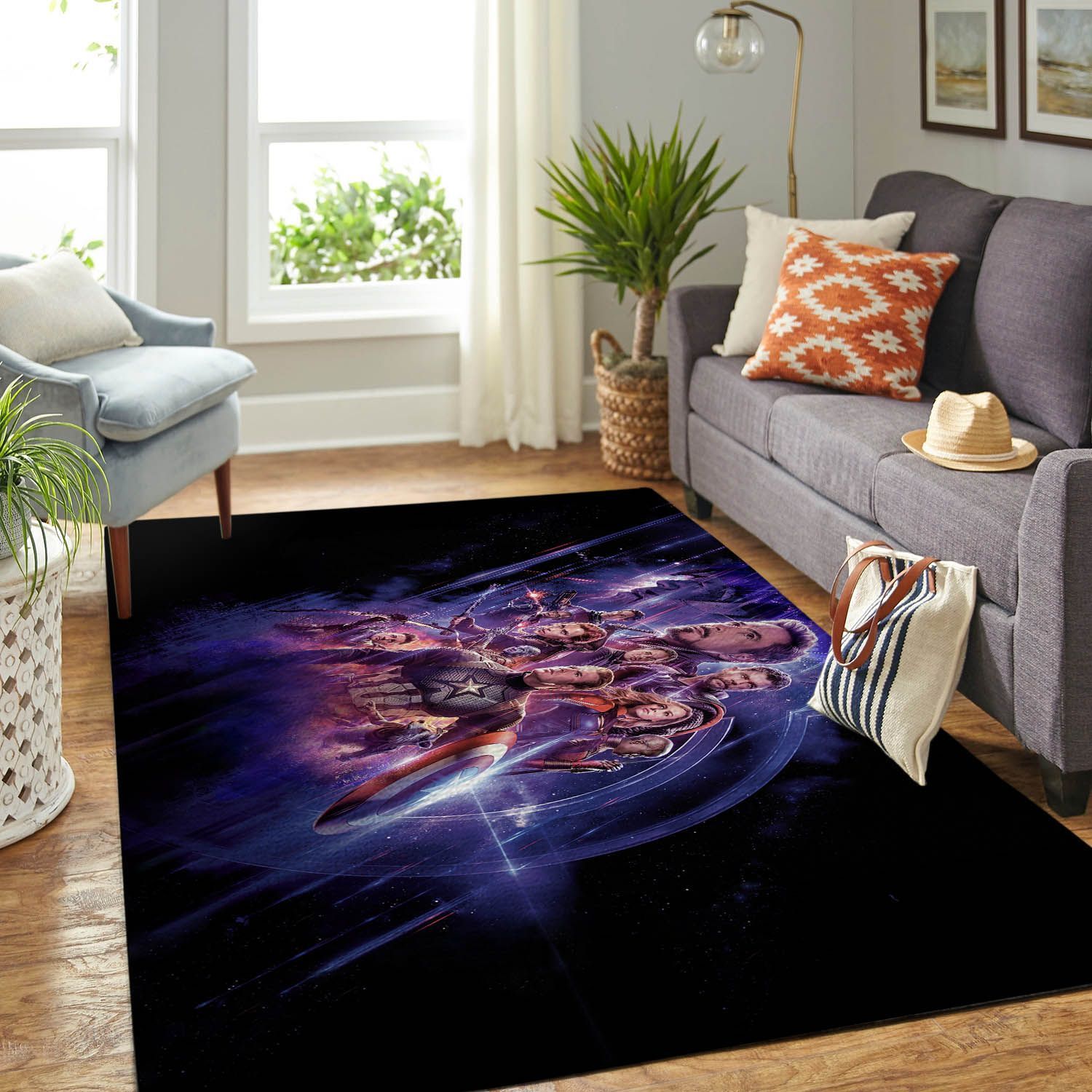 Amazon Avenger Living Room Area Rug