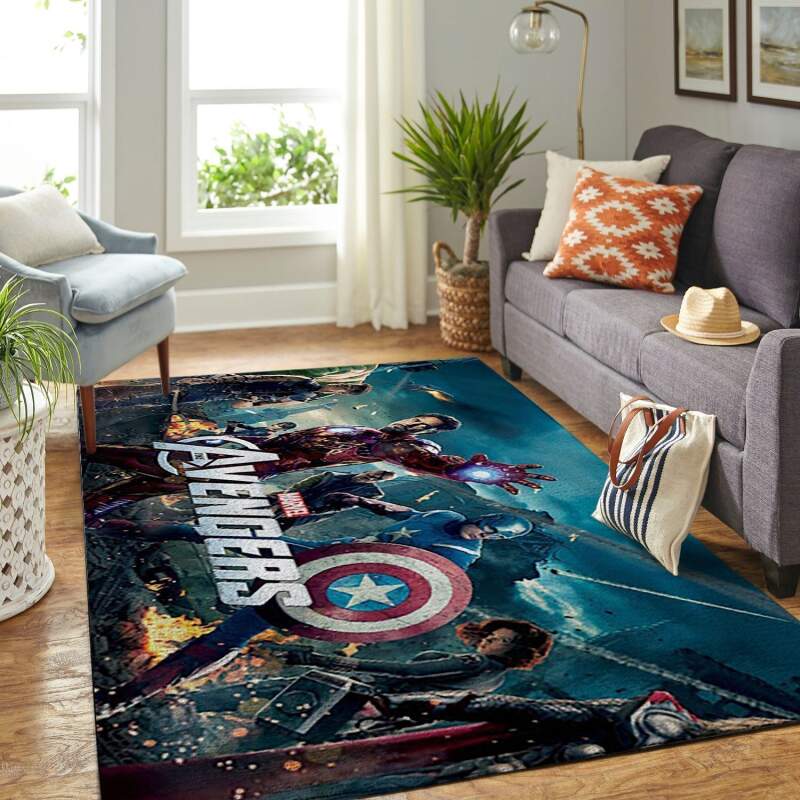 Amazon Avengers Living Room Area Rug