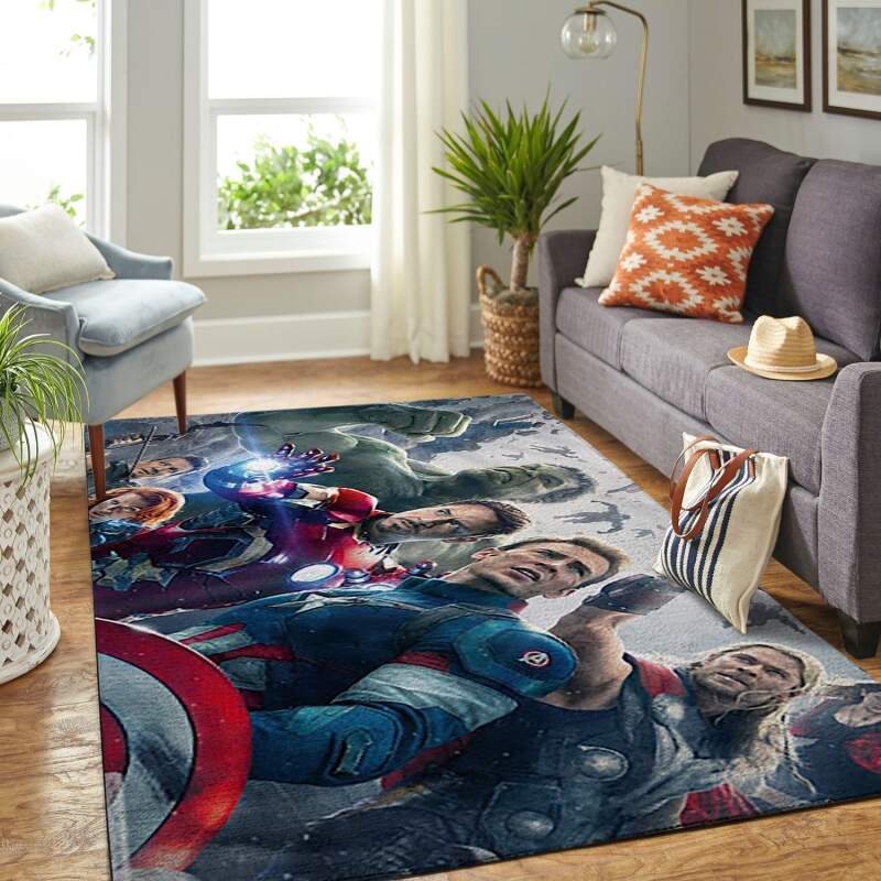 Amazon Avengers Living Room Area Rug
