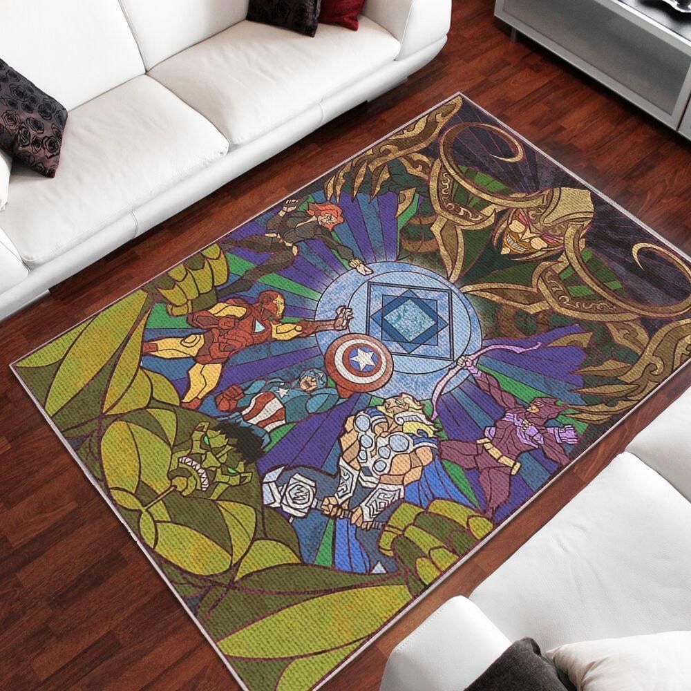 Amazon Avengers Living Room Area Rug