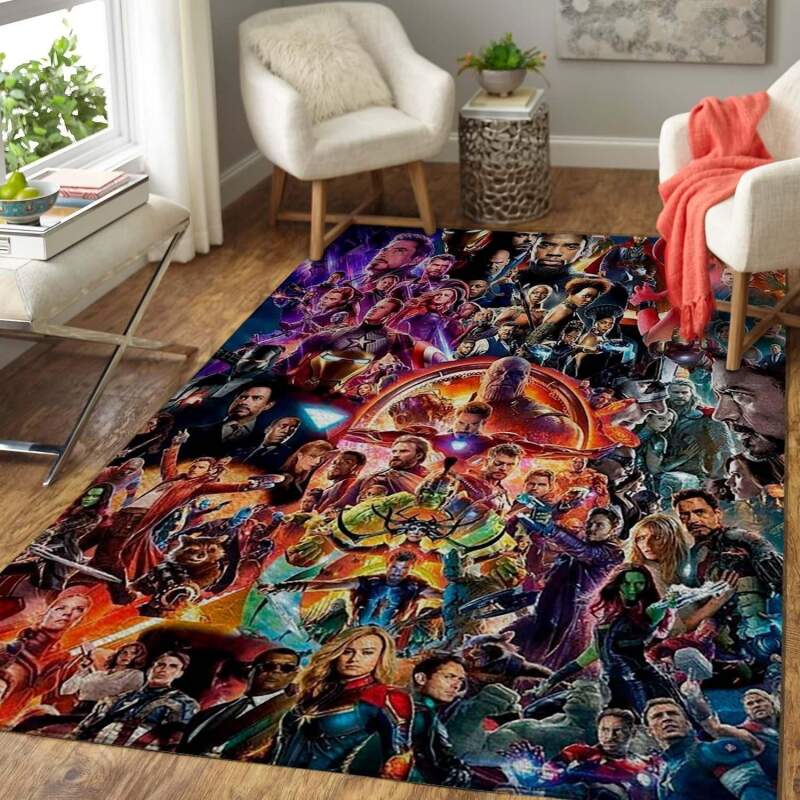 Amazon Avengers Living Room Area Rug