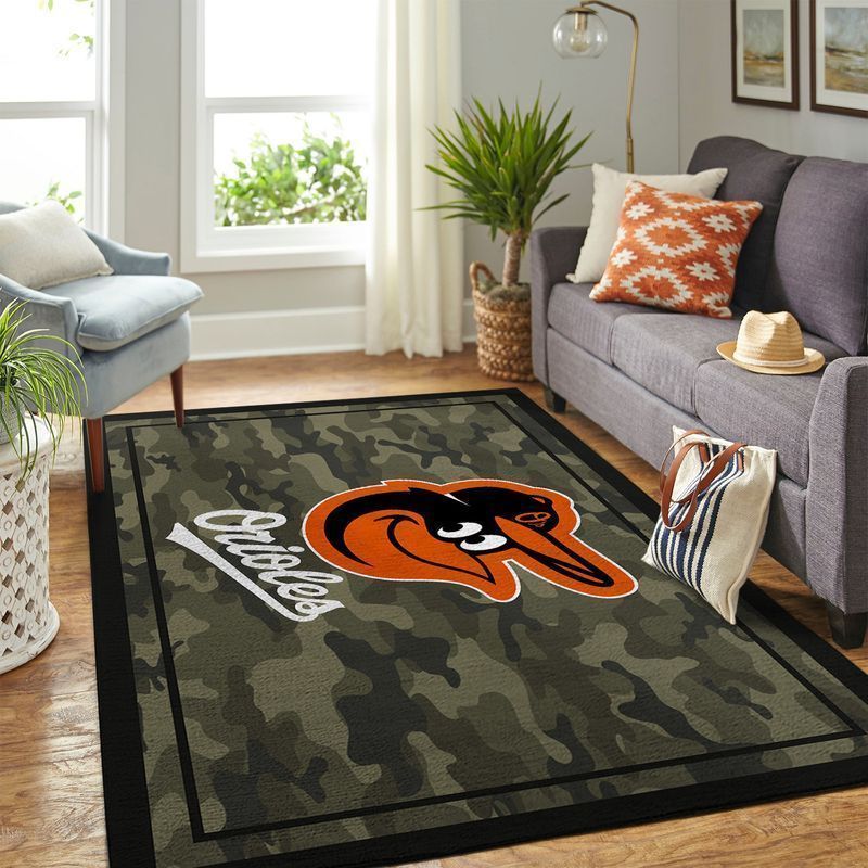 Amazon Baltimore Orioles Living Room Area Rug