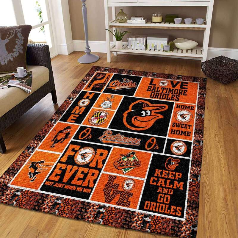 Amazon Baltimore Orioles Living Room Area Rug