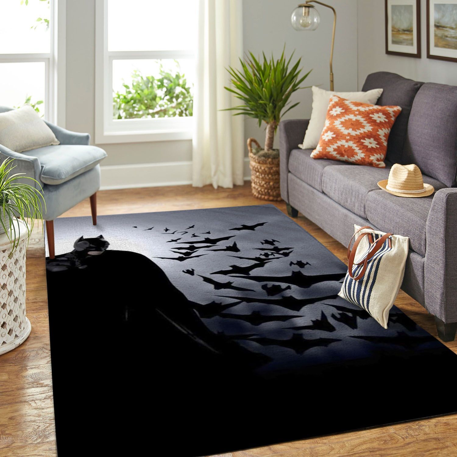 Amazon Batman Living Room Area Rug