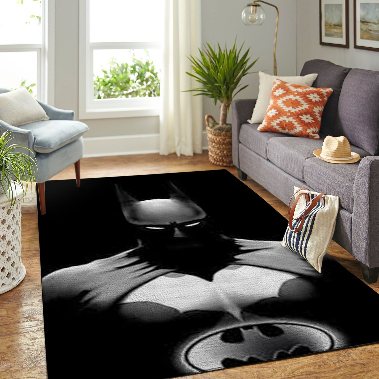 Amazon Batman Living Room Area Rug