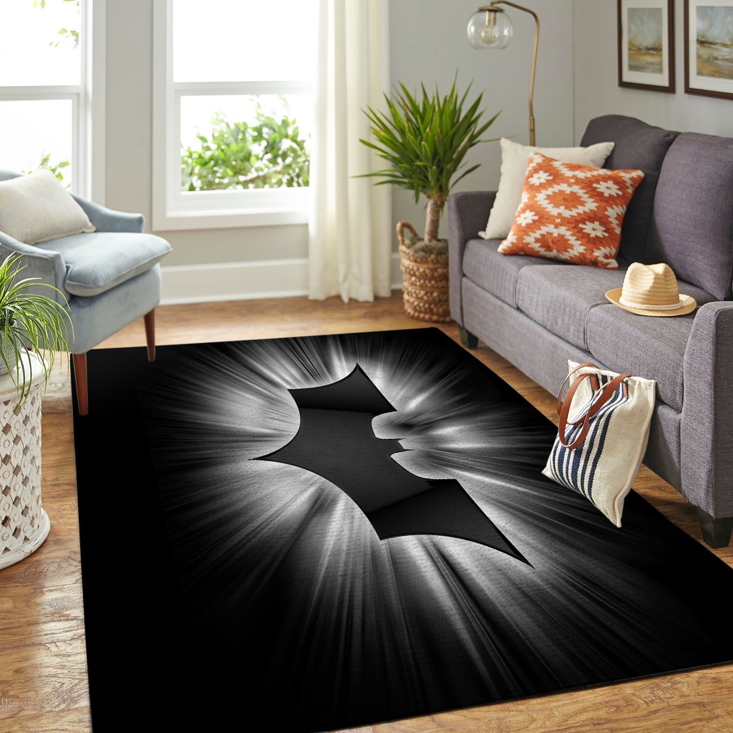 Amazon Batman Living Room Area Rug