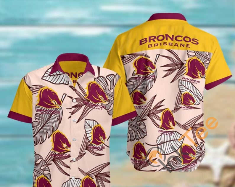 Brisbane Broncos Hawaiian shirts