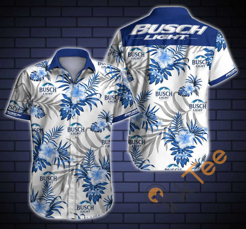 Tlmus-busch Light Hawaiian shirts