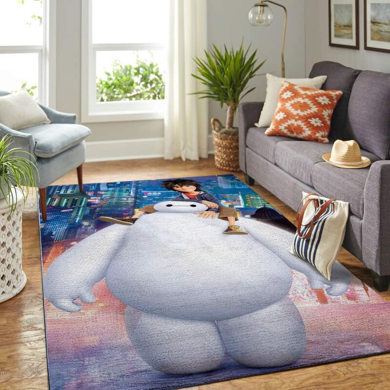 Amazon Big Hero-bay Max Living Room Area Rug
