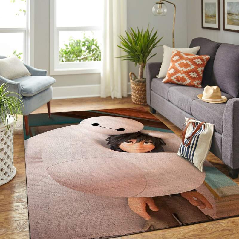 Amazon Big Hero-bay Max Living Room Area Rug