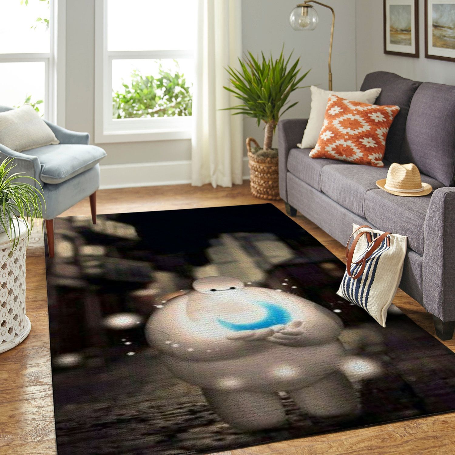 Amazon Big Hero-bay Max Living Room Area Rug