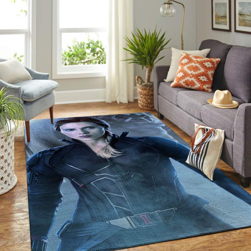 Amazon Black Window Living Room Area Rug