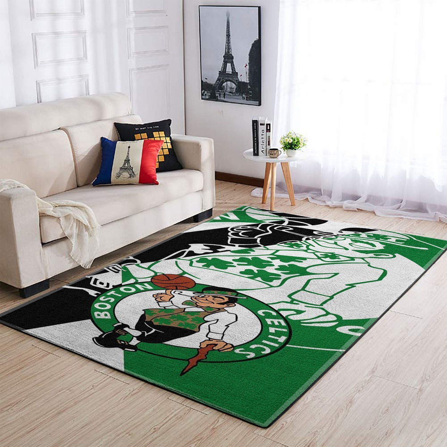 Amazon Boston Celtics Living Room Area Rug