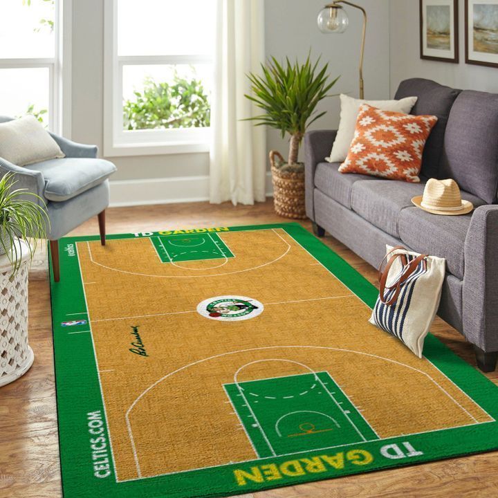 Amazon Boston Celtics Living Room Area Rug